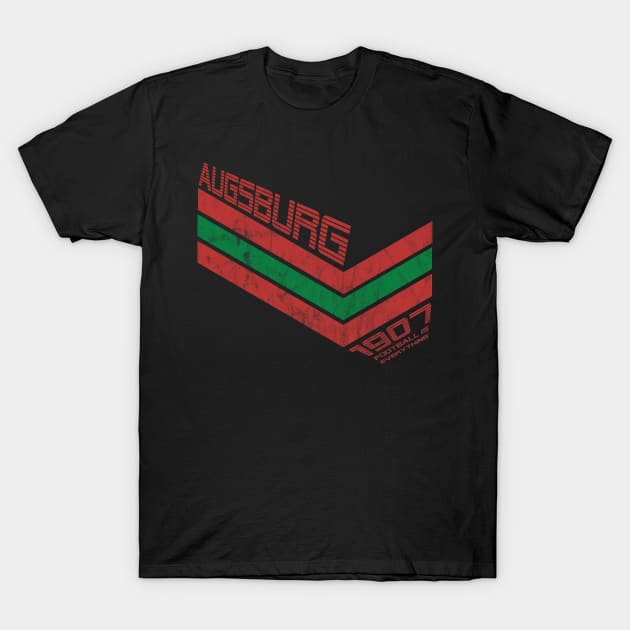 Football Is Everything - FC Augsburg 80s Retro T-Shirt by FOOTBALL IS EVERYTHING